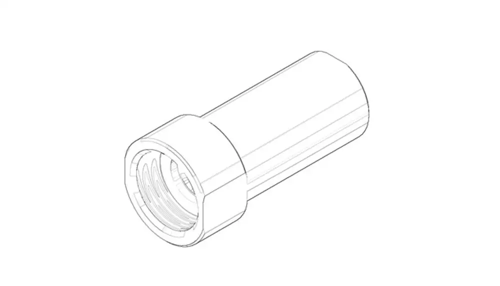 DORNBRACHT Nippel ERSATZTEILE 04240316510 25 x 26 x 53 mm, 0424031651090 Galeriebild 1